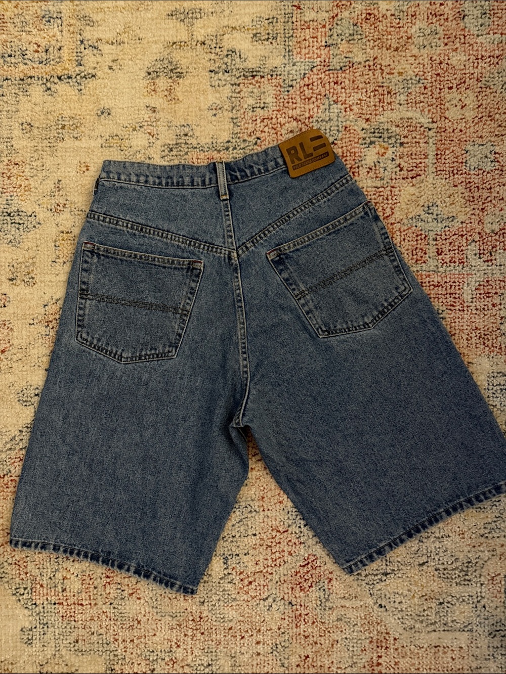 Ralph Lauren Men's Medium Blue Denim Jean Shorts